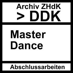 Abschlussarbeiten Master Dance