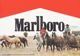 Marlboro - Nikotin 0,8 mg, Kondensat 13 mg (Durchschnittswerte nach DIN)