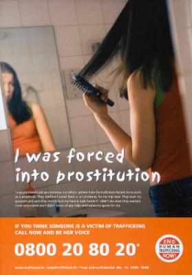 I was forced into prostitution - If you know someone is a victim of trafficking call now and be her voice - End Human trafficking now!