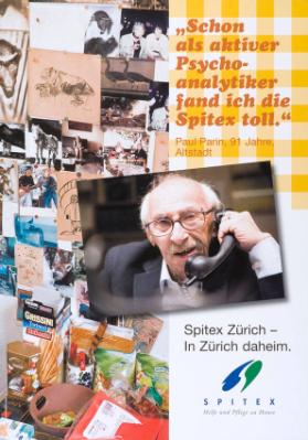 "Schon als aktiver Psychoanalytiker fand ich die Spitex toll." - Spitex Zürich - In Zürich daheim - Hilfe und Pflege zu Hause