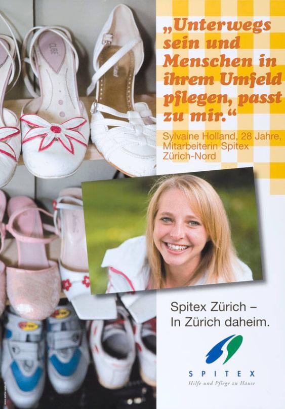"Unterwegs sein und Menschen in ihrem Umfeld pflegen, passt zu mir." - Spitex Zürich - In Zürich daheim - Hilfe und Pflege zu Hause