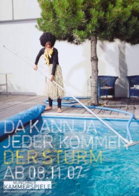 Da kann ja jeder kommen - Der Sturm - ab 08.11.07 - Münchner Kammerspiele