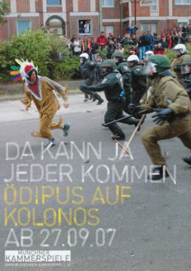 Da kann ja jeder kommen - Ödipus auf Kolonos - ab 27.09.07 - Münchner Kammerspiele