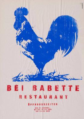 Bei Babette Restaurant - Öffnungszeiten (...)