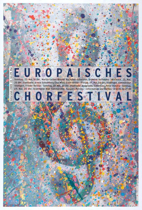Chor - Europäisches Chorfestival - Gütersloh 2005