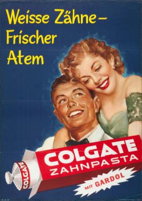 Weisse Zähne - Frischer Atem - Colgate Zahnpasta