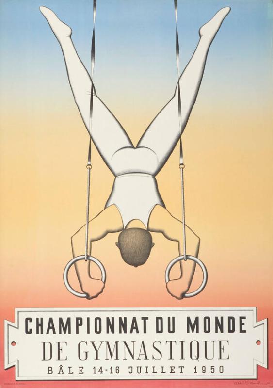 Championnat du monde de Gymnastique - Bâle 14-16 juillet 1950