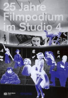 25 Jahre Filmpodium im Studio 4 - Jubiläumsprogramm 1. Okt. - 15. Nov. 2009