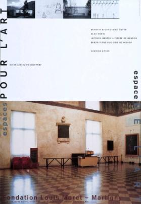 Espace pour l'art - Espace de l'art - Fondation Louis Moret - Martigny