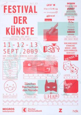 Festival der Künste - Wir sind doch etwas komisch - aber auch wirklich sehr gut! Zürcher Hochschule der Künste