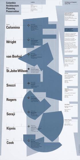 Columbia University Architecture Planning Preservation - Lectures - Exhibitions and Symposia - Spring 1994