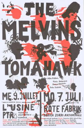 The Melvins & Tomahawk - L'Usine Genève - Rote Fabrik Zürich