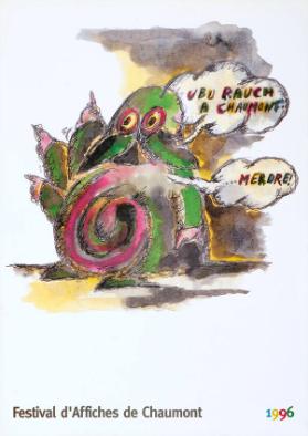 Ubu Rauch à Chaumont - ...Merdre! - Festival d'Affiches de Chaumont