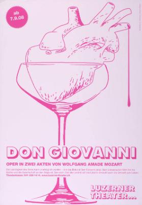 Don Giovanni - Oper in zwei Akten von Wolfgang Amade Mozart - Luzerner Theater...