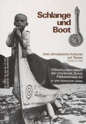 Schlange und Boot - Zwei altmalaiische Kulturen auf Taiwan - Völkerkundemuseum der Universität Zürich