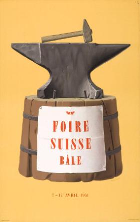 Foire Suisse Bâle - 7-17 Avril 1951