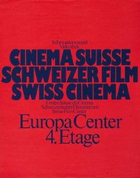 Informationsstand Videothek Cinema Suisse - Schweizer Film - Swiss Cinema - Schweizer Filmzentrum - Europa Center 4. Etage