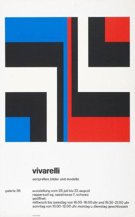 Vivarelli - Serigrafien, Bilder und Modelle - Galerie 58