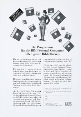 Die Programme für die IBM Personal Computer füllen ganze Bibliotheken.