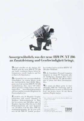 Aussergewöhnlich, was der neue IBM PC XT 286 an Zusatzleistung und Geschwindigkeit bringt.