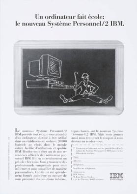 Un ordinateur fait école: le nouveau Système Personnel/2 IBM.