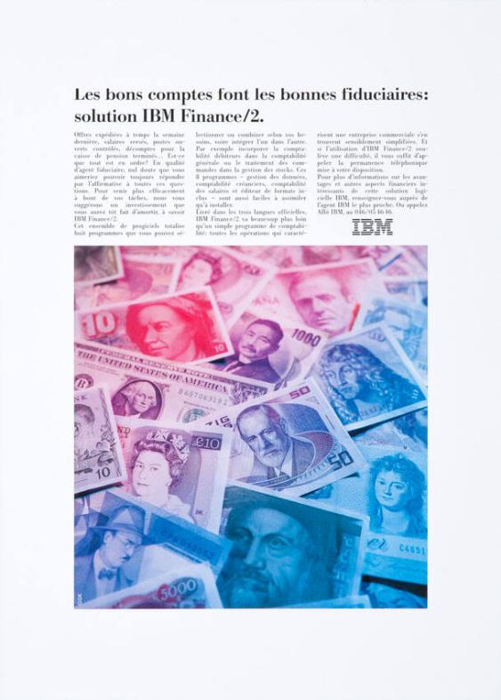Les bons comptes font les bonnes fiduciaires: solution IBM Finance/2.