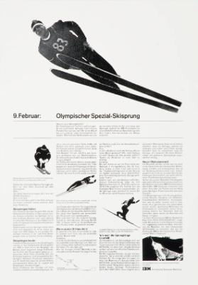 9. Februar: Olympischer Spezial-Skisprung