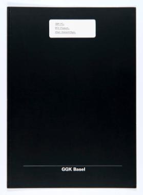 IBM PC. B12 Plakat. Vier Vorschläge.