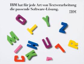 IBM hat für jede Art von Textverarbeitung die passende Software-Lösung.