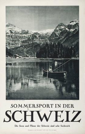 Sommersport in der Schweiz - Die Seen und Flüsse der Schweiz sind sehr fischreich