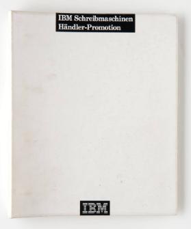 IBM Schreibmaschinen - Händler Promotion