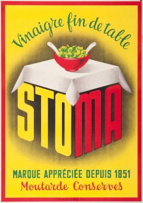 Vinaigre fin de table - Stoma - Marque appréciée depuis 1851 - Moutarde Conserve
