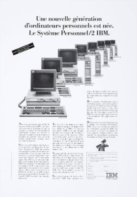 Une nouvelle génération d'ordinateurs personnels est née. Le Système Personnel/2 IBM.