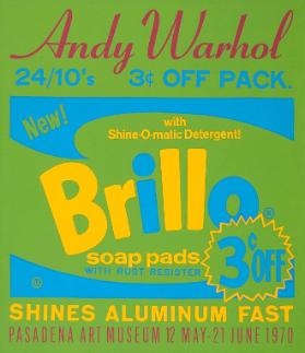 Andy Warhol - Brillo (...) - Pasadena Art Museum 12. May - 21. June 1970