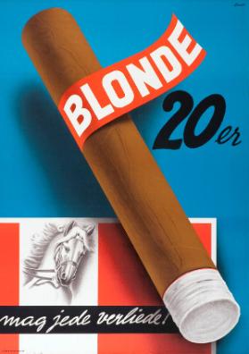 Blonde 20er - mag jede verliede!