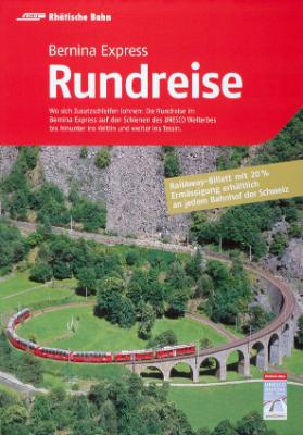 Bernina Express Rundreise - Wo sich Zusatzschleifen lohnen: Die Rundreise im Bernina Express auf den Schienen des UNESCO Welterbes bis ninunter ins Veltlin und weiter ins Tessin. Rhätische Bahn - UNESCO Welterbe Albula - Bernina