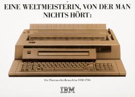 Eine Weltmeisterin, von der man nichts hört: Die Thermoschreibmaschine IBM 6780.