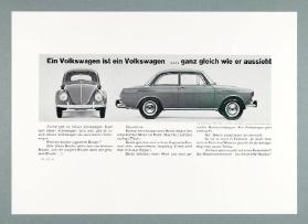 Ein Volkswagen ist ein Volkswagen ...ganz gleich wie er aussieht