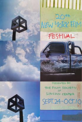 20th New York Film Festival - Presented by The Film Society of Lincoln Center Sept. 24 - Oct. 10
