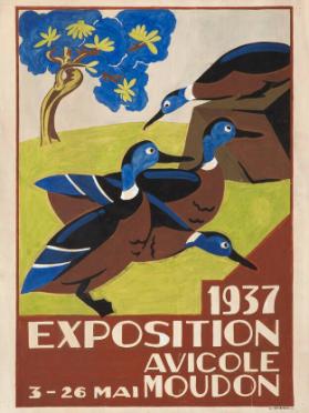 1937 - Exposition avicole Moudon - 3-26 Mai