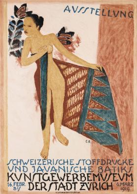 Ausstellung - Schweizerische Stoffdrucke und javanische Batik - Kunstgewerbemuseum der Stadt Zürich