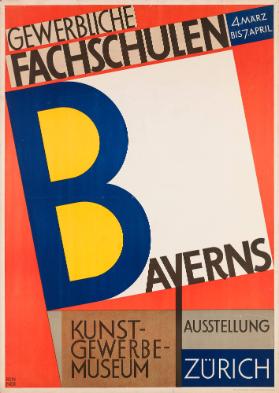 Gewerbliche Fachschulen Bayerns  - Ausstellung Kunstgewerbemuseum Zürich 1928