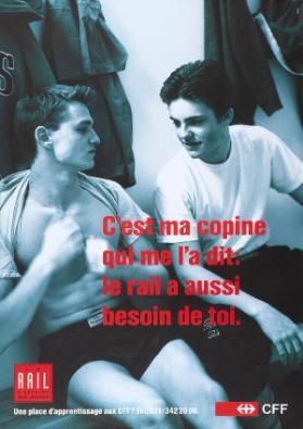 C'est ma copine qui me l'a dit: le rail a aussi besoin de toi. - Le rail l'affaire des jeunes - CFF