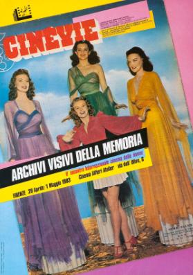 Archivi visivi della memoria - V. incontro Internazionale cinema delle donne - Cinema Alfieri Atelier - Laboratorio Immagine Donna