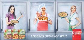 Frisches aus aller Welt. Frisch. Frischer. Findus.