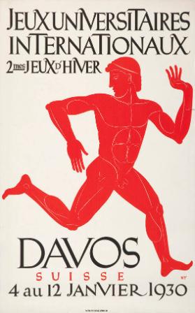 Jeux universitaires internationaux - 2mes jeux d'hiver - Davos - Suisse - 1930