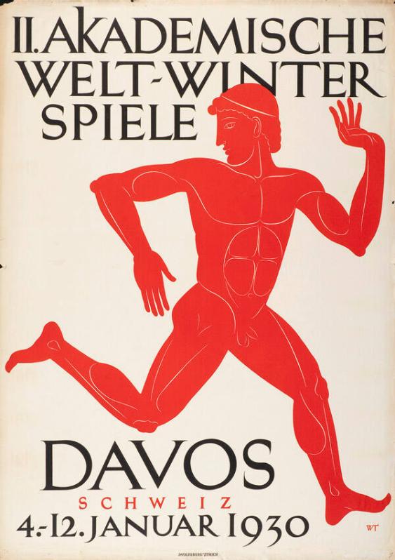 II. Akademische Welt-Winterspiele - Davos - Schweiz - 1930