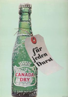 Canada Dry - für jeden Durst
