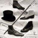 Schuhe und Hut (Kassette zum 65. Geburtstag von Hans Finsler)