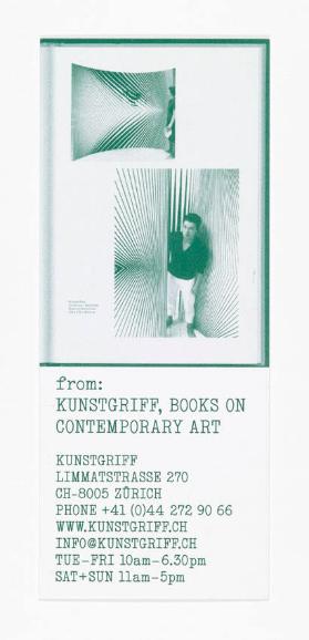 Kunstgriff, Books on contemporary art